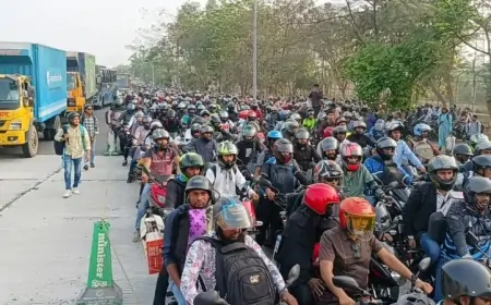 ঈদে বাড়ি ফিরছে মানুষ, কী অবস্থা সড়কের?